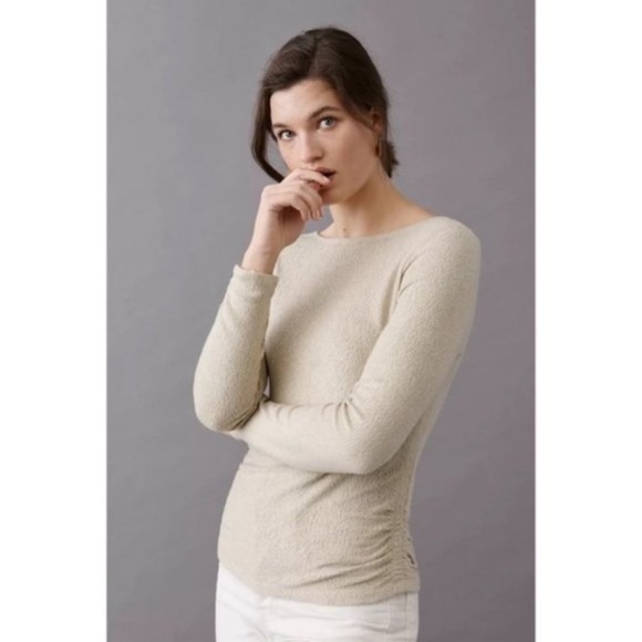 Petite Anthropology NWT Rhea Boatneck Top - Picture 4 of 8